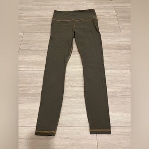 Athleta Green Workout Leggings